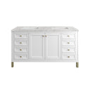 Glossy White / Eternal Jasmine Pearl - 3 Faucet Holes
