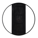 Renwil Romy Indoor Iron Wall Clock - Matte Black