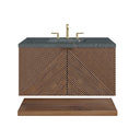 Chestnut / Parisien Bleu - 3 Faucet Holes