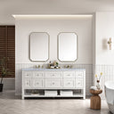 Bright White / Carrara White - 3 Faucet Holes