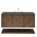 Chestnut / Parisien Bleu - 3 Faucet Holes