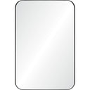 Renwil Glencoe 36" Tall Rectangle Wall Mirror - Black