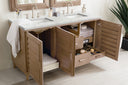 Whitewashed Walnut / Eternal Jasmine Pearl - 3 Faucet Holes
