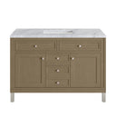 Walnut Whisper / Carrara White - 3 Faucet Holes