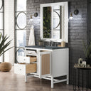 Glossy White / Parisien Bleu - 3 Faucet Holes