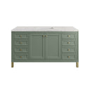 Smokey Celadon / Eternal Jasmine Pearl - 3 Faucet Holes