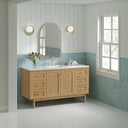 Light Natural Oak / White Zeus - 3 Faucet Holes