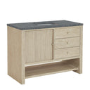 Sunwashed Oak / Parisien Bleu - 3 Faucet Holes