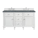 Bright White / Parisien Bleu - 3 Faucet Holes