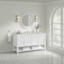 Bright White / Ethereal Noctis - 3 Faucet Holes