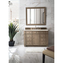 Whitewashed Walnut / Eternal Marfil - 3 Faucet Holes