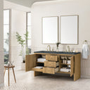 Light Natural Oak / Parisien Bleu - 3 Faucet Holes