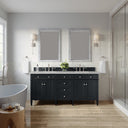 Black Onyx / Victorian Silver - 3 Faucet Holes
