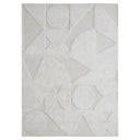 Renwil Mosaico 9'10" x 13'1" Ft Hand Tufted Indoor Rug - Ivory