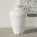 Renwil Melton Indoor Porcelain Ceramic Vase - Matte Off-White