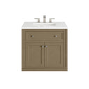Walnut Whisper / White Zeus - 3 Faucet Holes