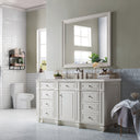 Bright White / Victorian Silver - 3 Faucet Holes
