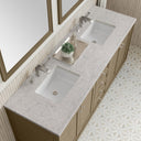 Walnut Whisper / Eternal Jasmine Pearl - 3 Faucet Holes
