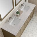 Walnut Whisper / Eternal Jasmine Pearl - 3 Faucet Holes
