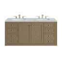 Walnut Whisper / Eternal Jasmine Pearl - 3 Faucet Holes