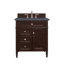 Burnished Mahogany / Charcoal Soapstone - 3 Faucet Holes