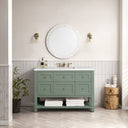 Smokey Celadon / White Zeus - 3 Faucet Holes
