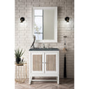 Glossy White / Parisien Bleu - 3 Faucet Holes