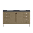 Walnut Whisper / Charcoal Soapstone - 3 Faucet Holes