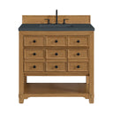 Amber Birch / Charcoal Soapstone - 3 Faucet Holes