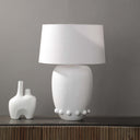 Renwil Trivor 28" Length Table Lamp - Off-White