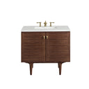 Mid-Century Walnut / Ethereal Noctis - 3 Faucet Holes