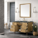 Light Natural Oak / Parisien Bleu - 3 Faucet Holes