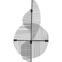 Renwil Brenner 27.8" Wide Wall Art - Black Powder