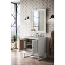 Glossy White / Victorian Silver - 3 Faucet Holes