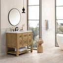 Light Natural Oak / Lime Delight - 3 Faucet Holes