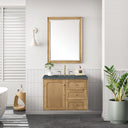 Light Natural Oak / Parisien Bleu - 3 Faucet Holes