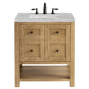 Light Natural Oak / Victorian Silver - 3 Faucet Holes