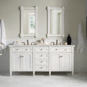 Bright White / Victorian Silver - 3 Faucet Holes