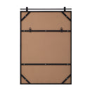 Renwil Titel 36" Tall Rectangular Mirror - Matte Black
