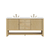 White Zeus - 3 Faucet Holes