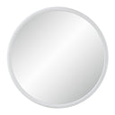 Renwil Porpoise 36" Tall Round Mirror - Matte White