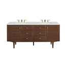 Mid-Century Walnut / Lime Delight - 3 Faucet Holes