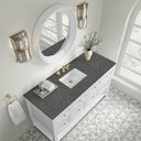 Bright White / Parisien Bleu - 3 Faucet Holes