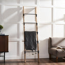 Renwil Marieta Indoor Mango Wood Blanket Ladder - Natural