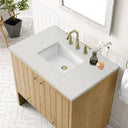 Light Natural Oak / Lime Delight - 3 Faucet Holes