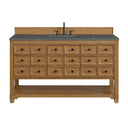 Amber Birch / Parisien Bleu - 3 Faucet Holes