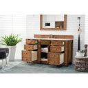 Saddle Brown / White Zeus - 3 Faucet Holes