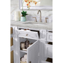 Bright White / Victorian Silver - 3 Faucet Holes
