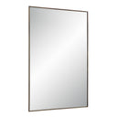 Renwil Cider 45" Tall Rectangular Mirror - Brushed Bronze