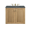 Light Natural Oak / Parisien Bleu - 3 Faucet Holes